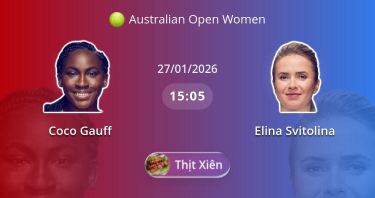 Fullmatch Coco Gauff vs Elina Svitolina | 27.01.2026 | Australian Open Women