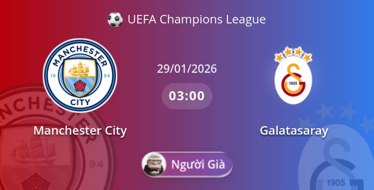 Fullmatch Manchester City vs Galatasaray | 29.01.2026 | UEFA Champions League