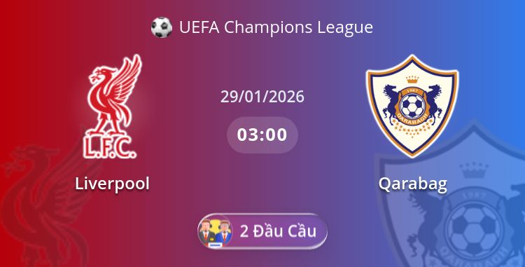 Fullmatch Liverpool vs Qarabag | 29.01.2026 | UEFA Champions League